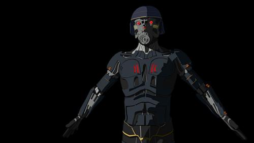 Cyborg Villain from "Deadstar" preview image